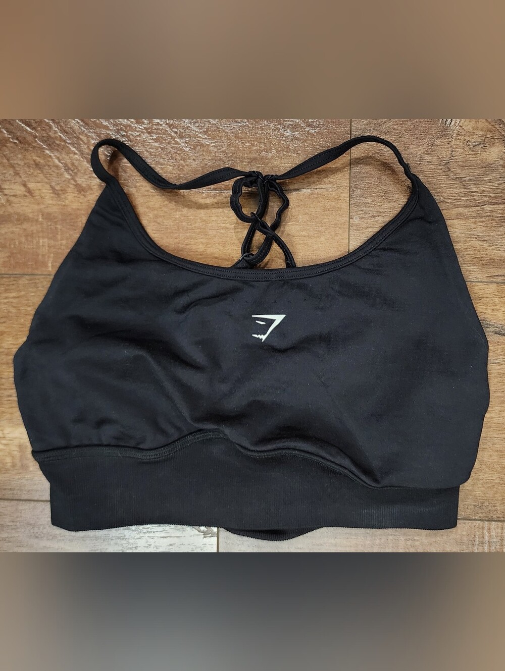 Gymshark Sweat Seamless Longline Sports Bra, Size Medium